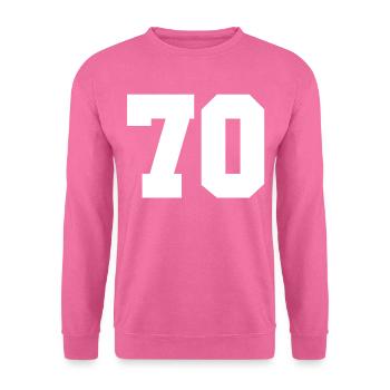 70 - Unisex Pullover - Pink - Vorne