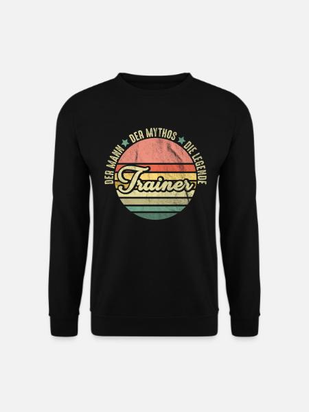 Trainer - Unisex Pullover - Schwarz
