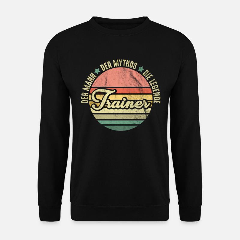Trainer - Unisex Pullover - Schwarz