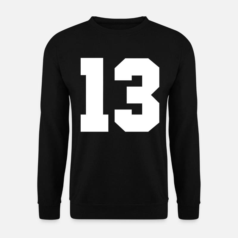 13 - Unisex Sweatshirt - black
