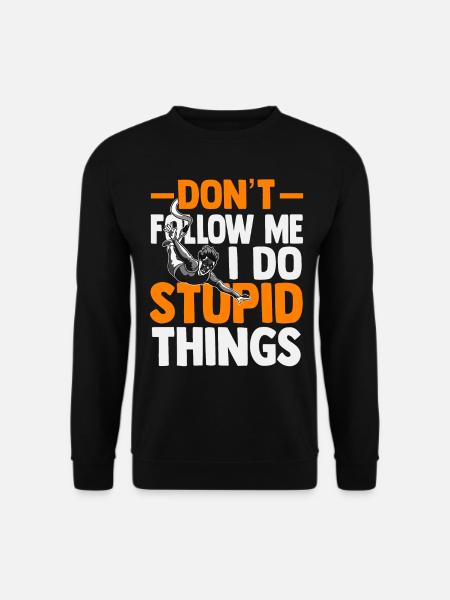 bungee jumping - Unisex Sweatshirt - black