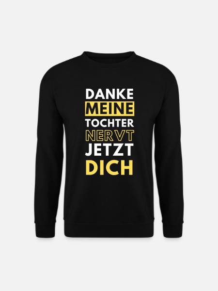 Schwiegersohn witziger Spruch - Unisex Pullover - Schwarz