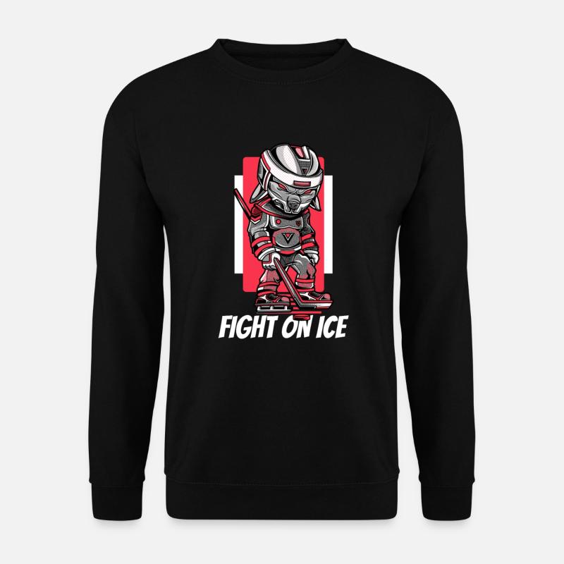 ice Hockey - Unisex Sweatshirt - black