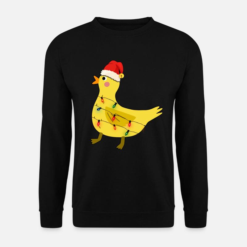 Duck Ugly Christmas - Unisex Sweatshirt - black