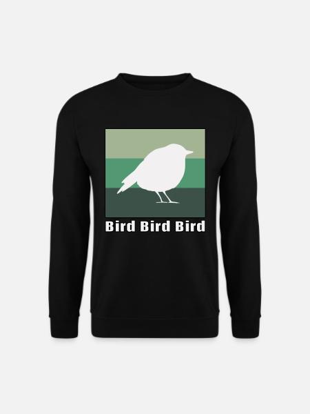 Bird bird bird - Unisex Sweatshirt - black