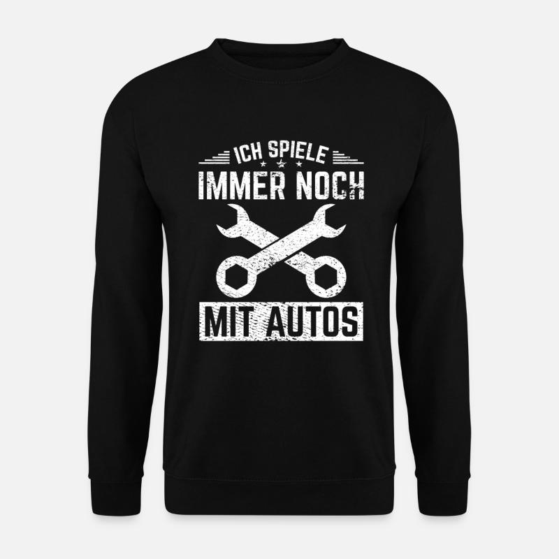 KFZ-Mechaniker Geschenk Automechaniker Werkstatt - Unisex Pullover - Schwarz
