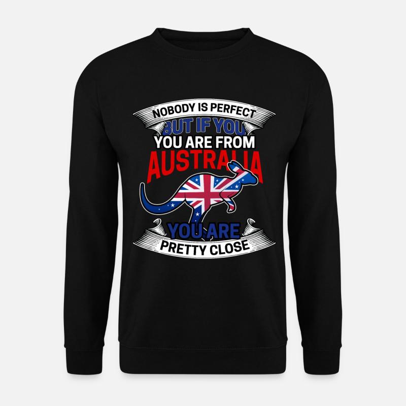 Australien - Unisex Pullover - Schwarz