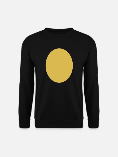 Circle - yellow - Unisex Sweatshirt - black
