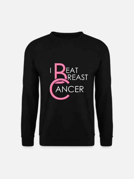 Ich habe Brustkrebs für Brustkrebs-Überlebende - Unisex Pullover - Schwarz