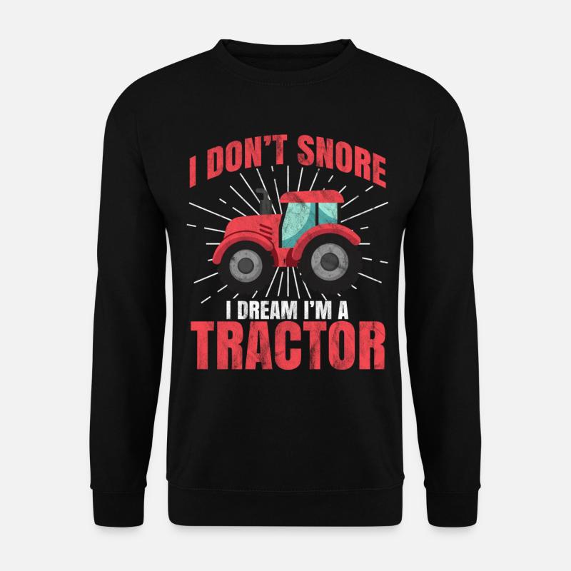 Tractor - Unisex Sweatshirt - black