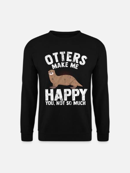 Otter - Unisex Pullover - Schwarz