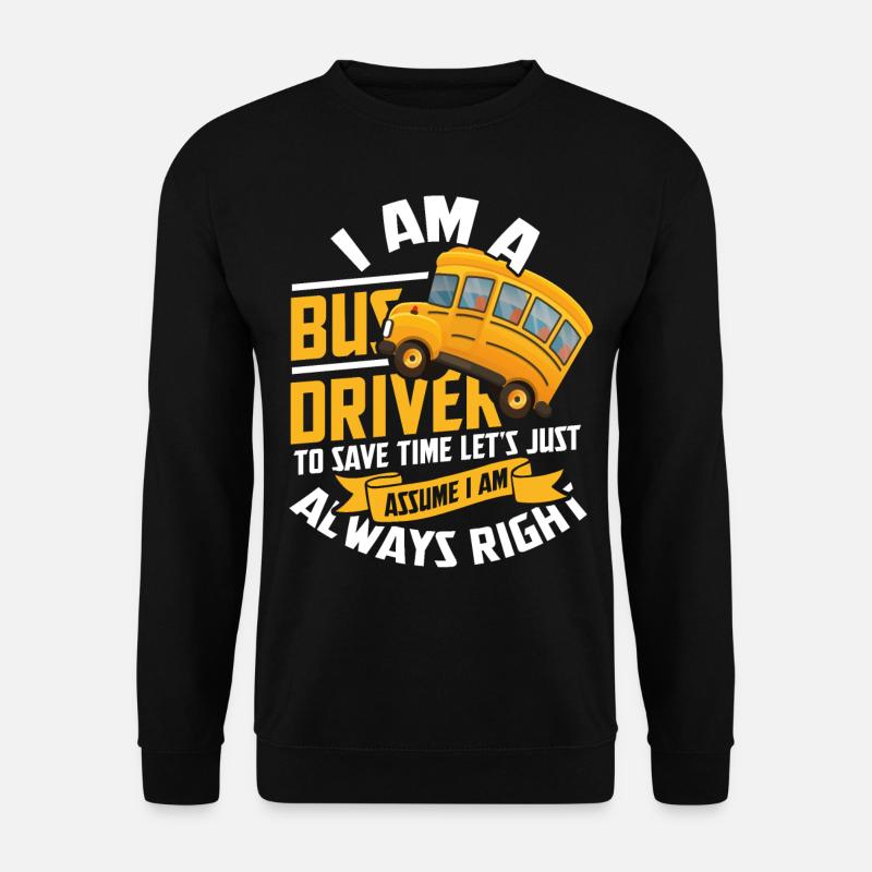 bus - Unisex Sweatshirt - black