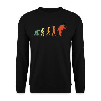 Geologist Evolution Vintage Edition - Unisex Pullover - Schwarz - Vorne - Alina (178cm) & Michal (187cm)