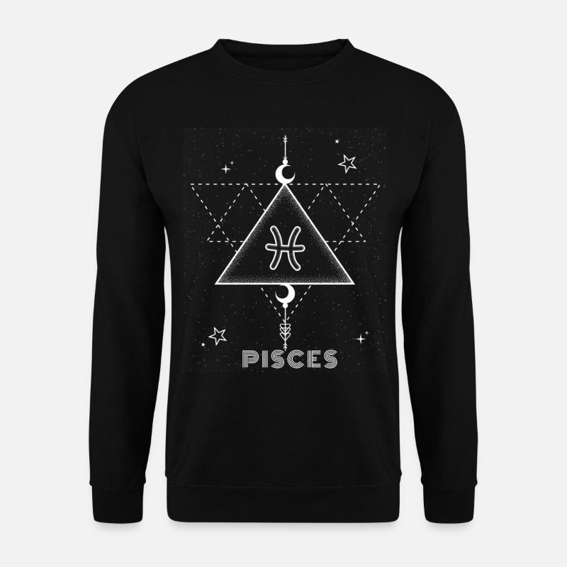 Pisces Pisces Pisces - Unisex Sweatshirt - black