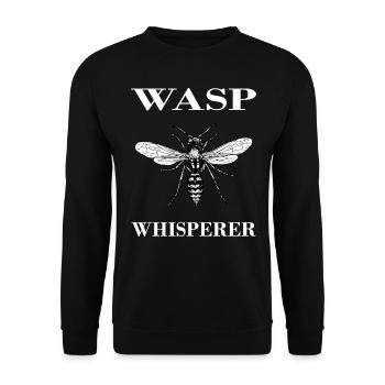 Creative Wasp Tee Shirt For Men And Women - Unisex Sweatshirt - black - Front - Alina (178cm) & Michal (187cm)