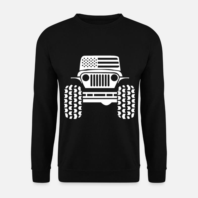 American SUV Gift - Unisex Sweatshirt - black