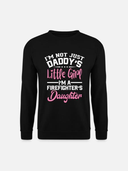 Fire brigade girl - Unisex Sweatshirt - black