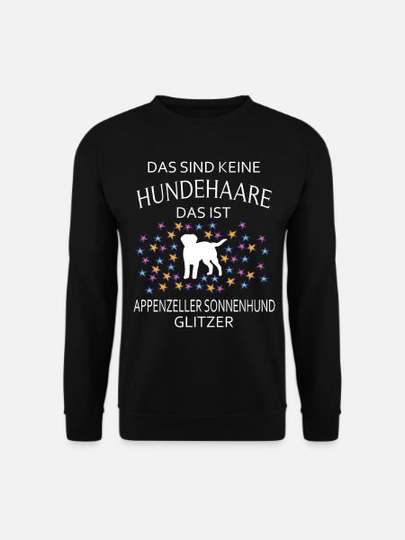 Appenzeller Sennehund Appenzellenland Bauerhunde - Unisex Pullover - Schwarz