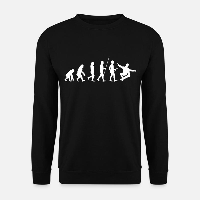 planche à roulette - Sweat-shirt Unisexe - noir