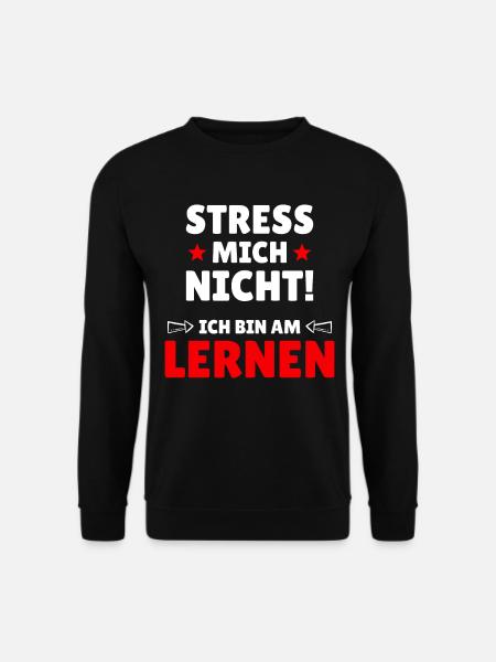 Bin am Lernen - Unisex Pullover - Schwarz