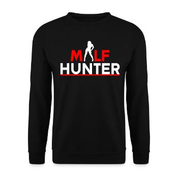 Drôle de sex proverbe de sexe cadeau - Sweat-shirt Unisexe - noir - Devant - Alina (178cm) & Michal (187cm)