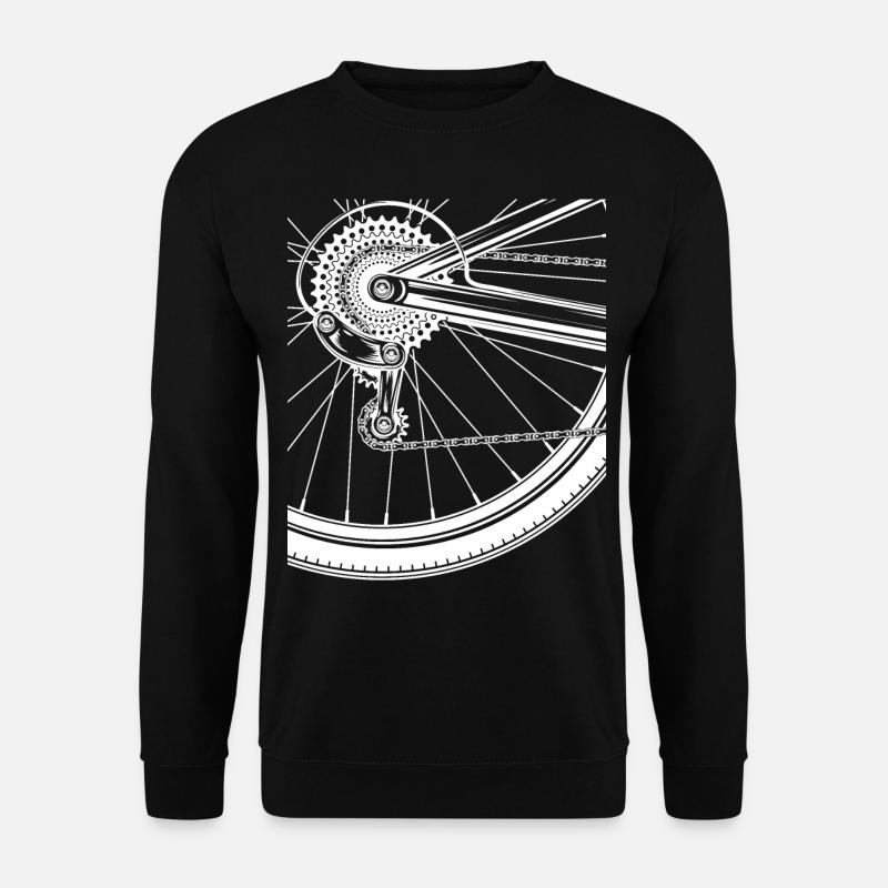 Fahrrad Rennrad Puls - Unisex Pullover - Schwarz