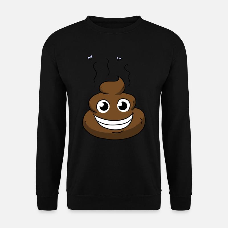 Comic poop - Unisex Sweatshirt - black