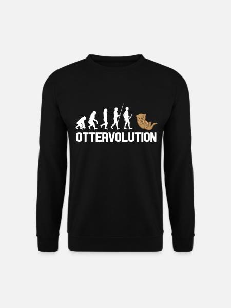 loutre - Sweat-shirt Unisexe - noir