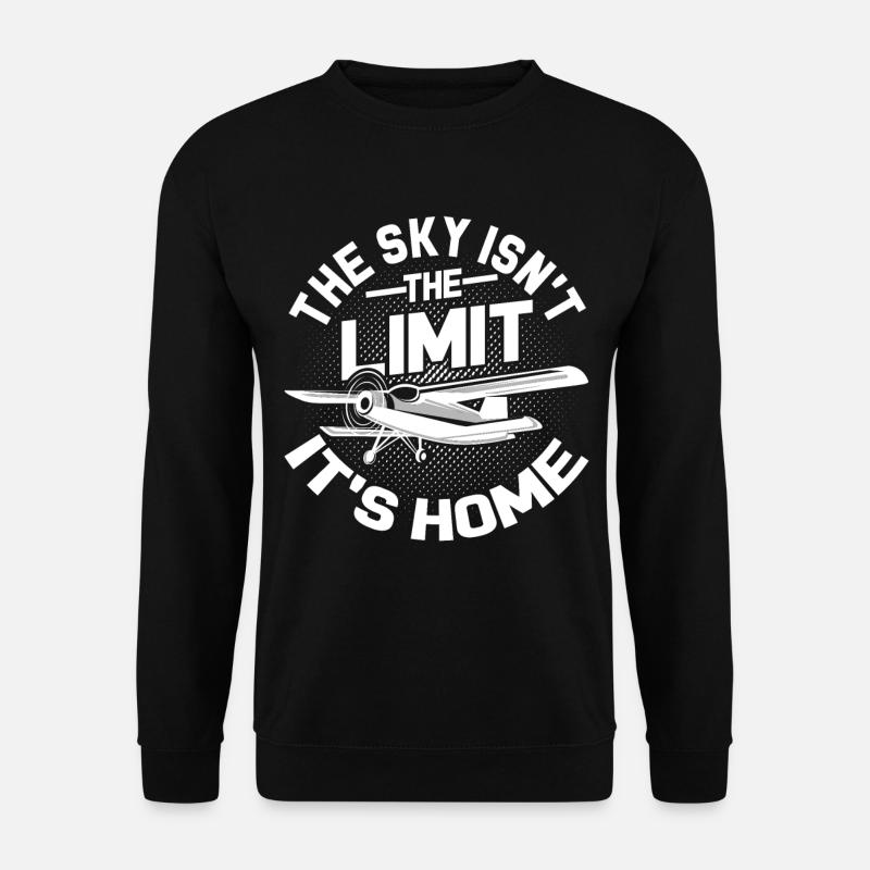 Pilot - Unisex Pullover - Schwarz