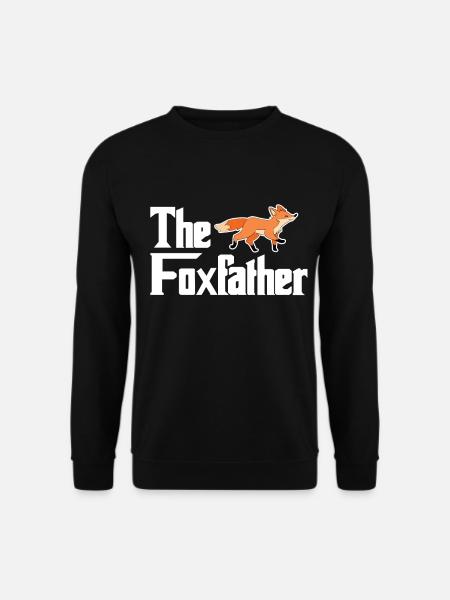 Fox - Unisex Sweatshirt - black