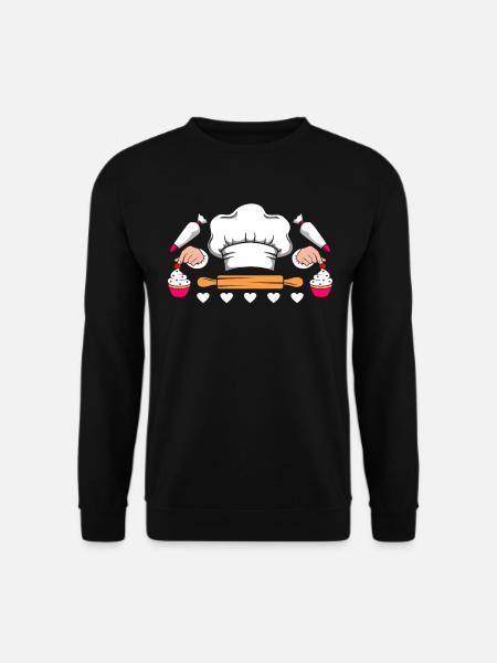 Konditorin - Unisex Pullover - Schwarz