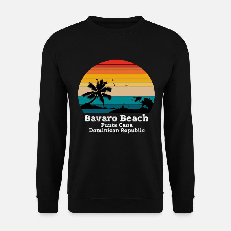 Bavaro Beach Punta Cana - Dominican Republic - Unisex Pullover - Schwarz