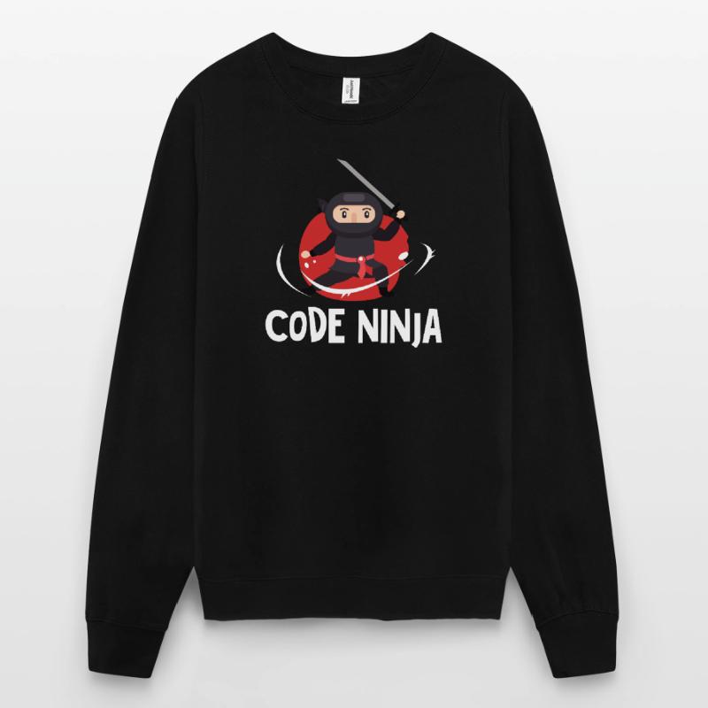 Programmation code ninja Sweat-shirt Unisexe