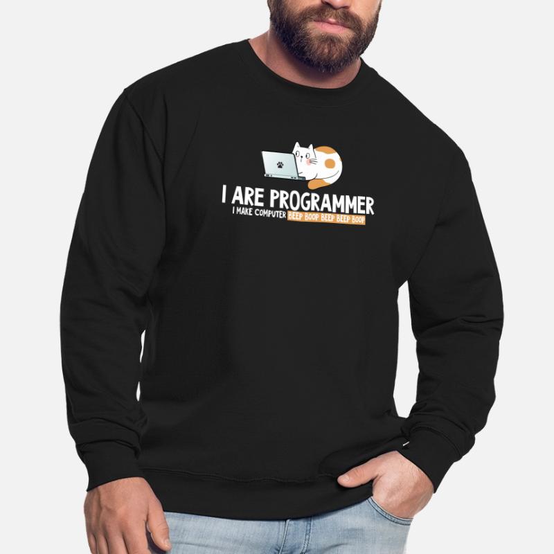 Je programme un programmeur de chat Sweat-shirt Unisexe
