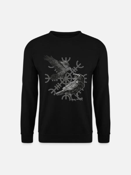 Design für Wikinger Kelten und Germanen Fans - Unisex Pullover - Schwarz