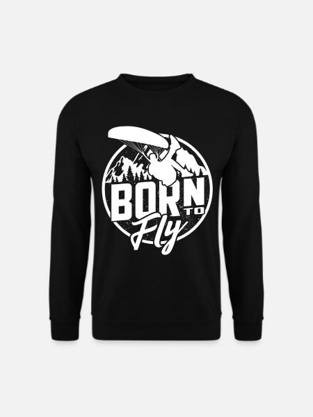 Paragliding Hobby - Unisex Pullover - Schwarz