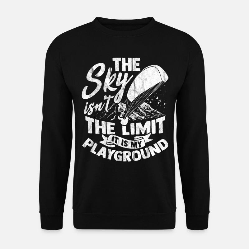 Paragliding - Unisex Sweatshirt - black