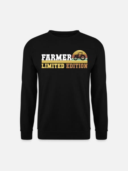 Traktor Traktorfahrer - Unisex Pullover - Schwarz