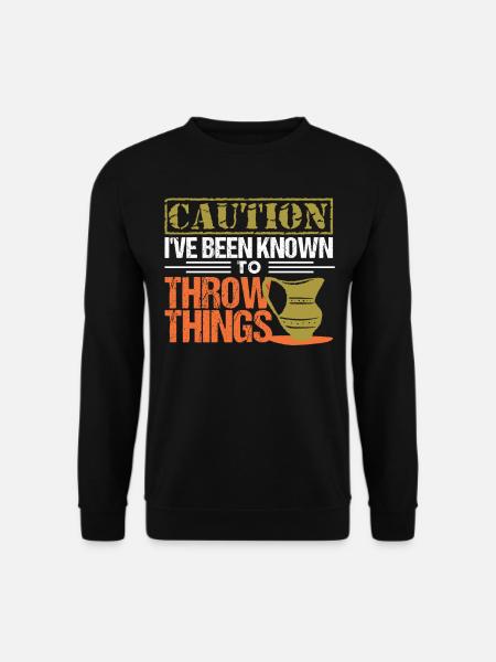 Potter Hobby Pottery Pottery Gift - Unisex Sweatshirt - black
