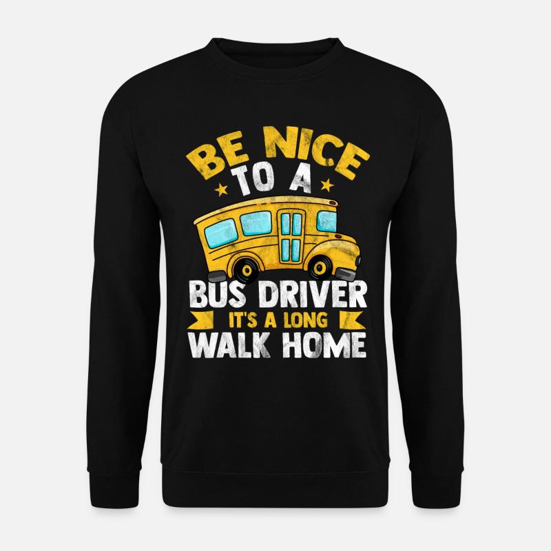 bus - Unisex Sweatshirt - black