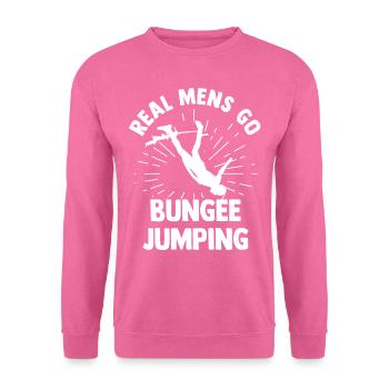 Bungee jumping - Unisex Sweatshirt - pink - Front