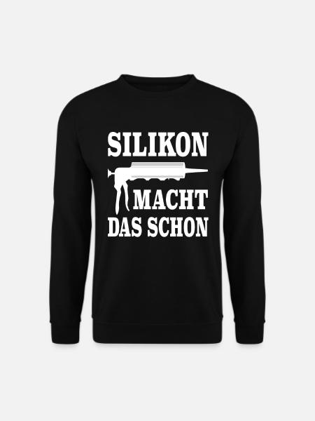 Handwerker Installateur Klempner Schlosser Witze - Unisex Pullover - Schwarz