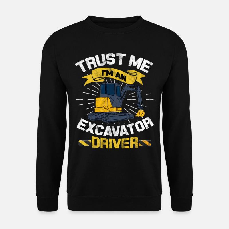 Excavator - Unisex Sweatshirt - black