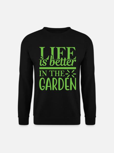 Gardening gardening gardening gardener - Unisex Sweatshirt - black