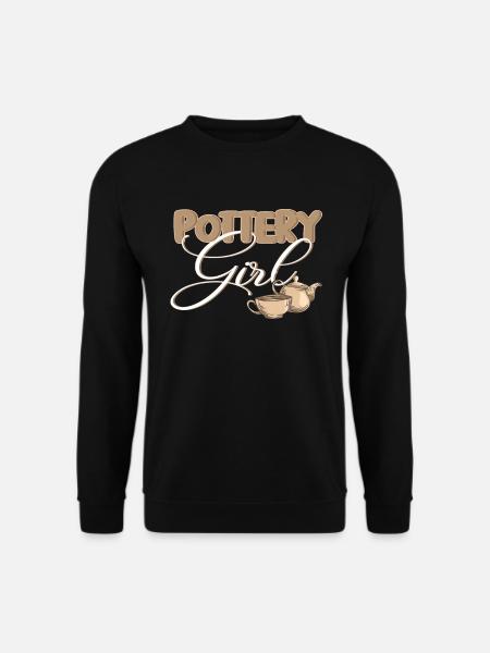 Potter craft pottery gift - Unisex Sweatshirt - black