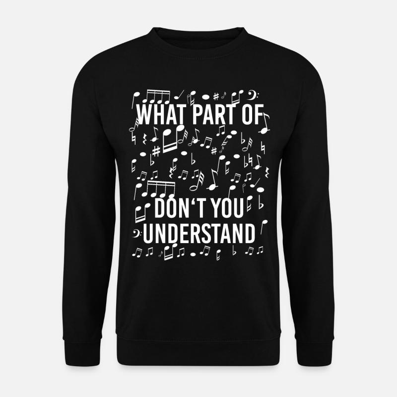 music - Unisex Sweatshirt - black