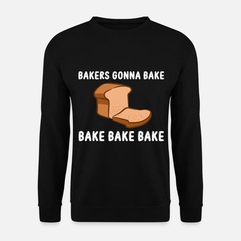 Baecker Backen - Unisex Pullover - Schwarz