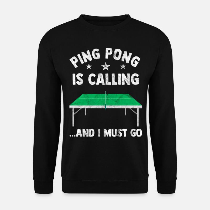 Ping-pong - Unisex Sweatshirt - black