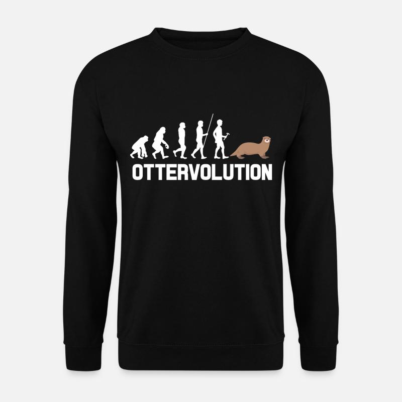 loutre - Sweat-shirt Unisexe - noir