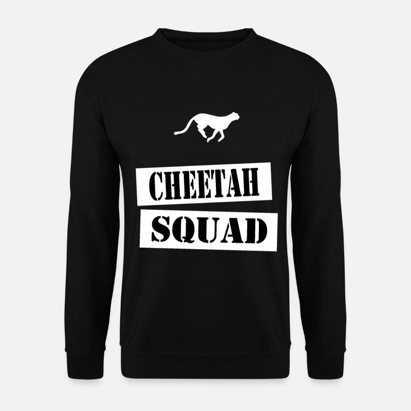 join the cheetah squad - Unisex Sweatshirt - black